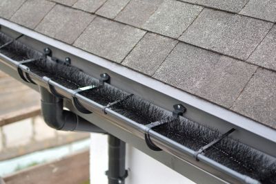 Home with Gutter Covers
